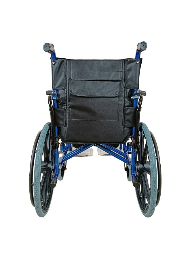 Gilani Mobility Foldable & Lightweight Bariatric Manual Wheelchair | Heavy Duty, Self-Propelled 180kg Capacity - Image 2
